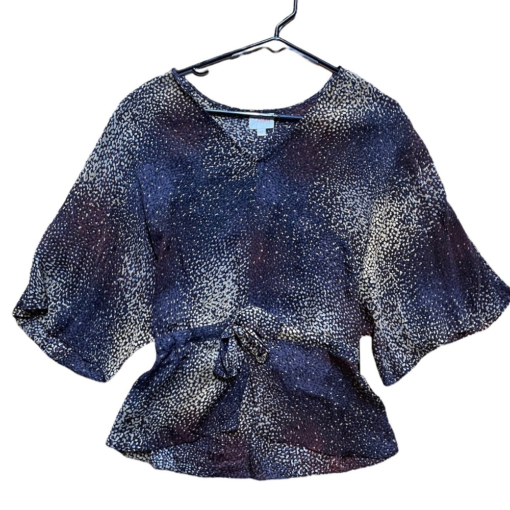 Parker | Silk Starry Night Blouse